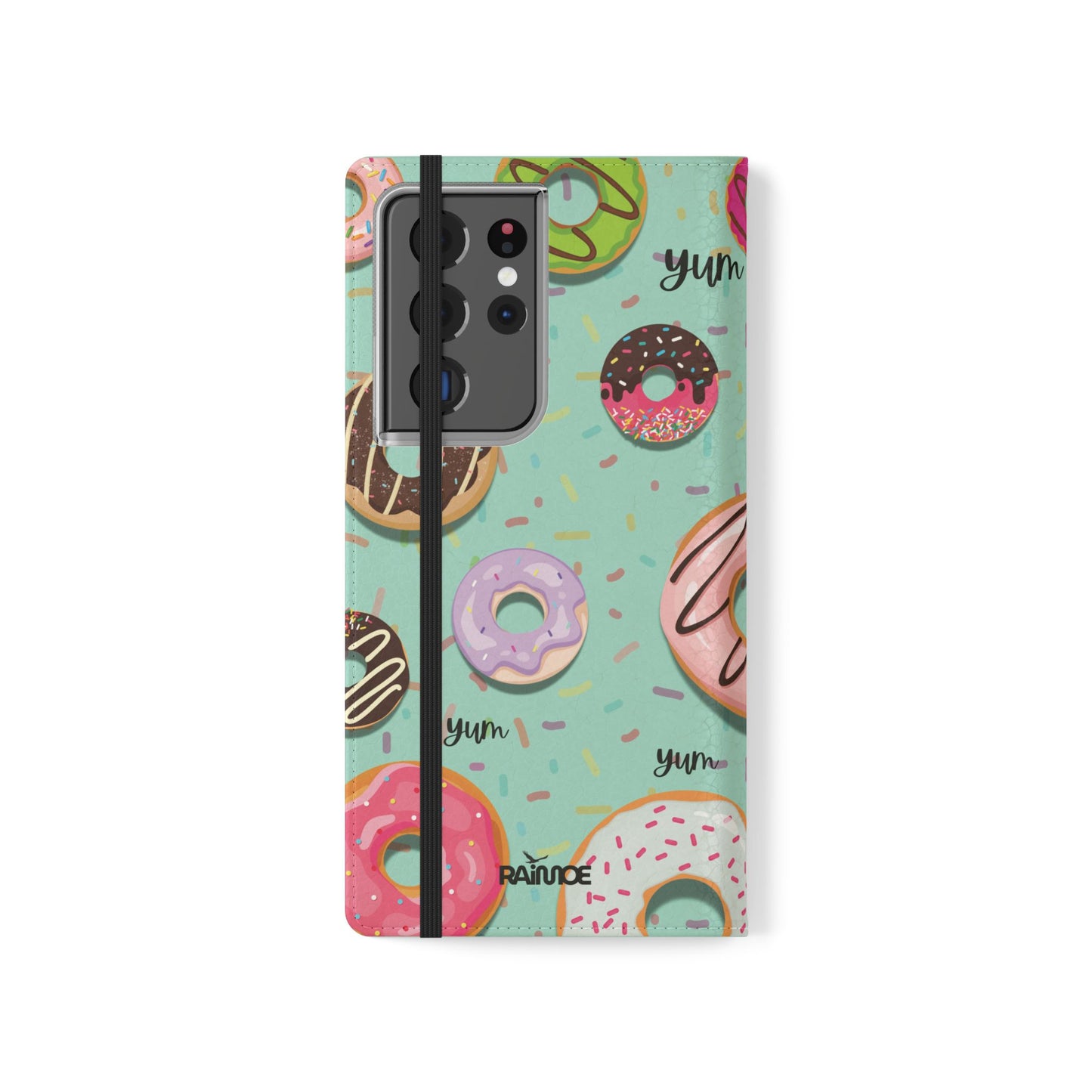 ドーナツ ラバー - Samsung Galaxy フリップケース