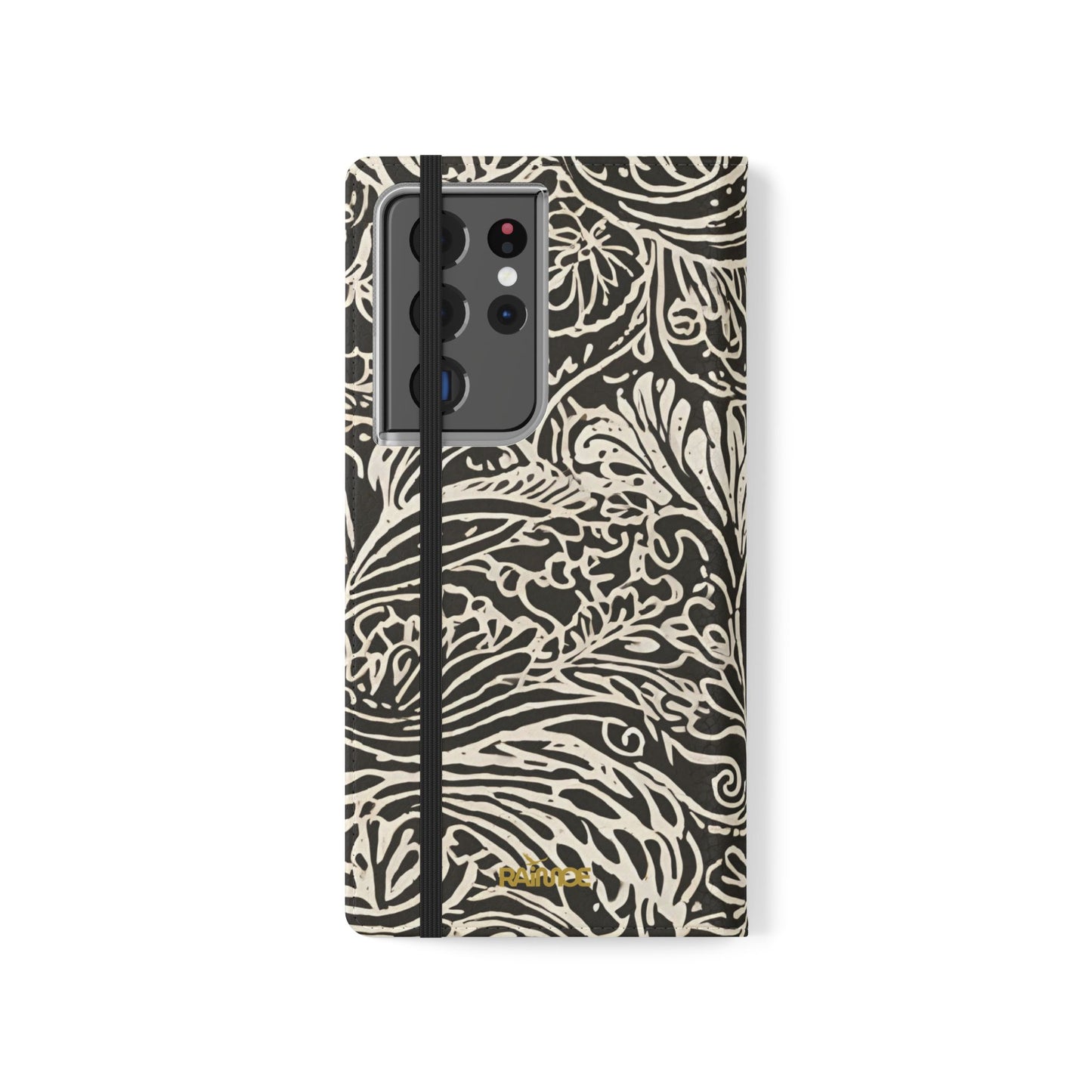 Funda con tapa para Samsung Galaxy con diseño de hoja