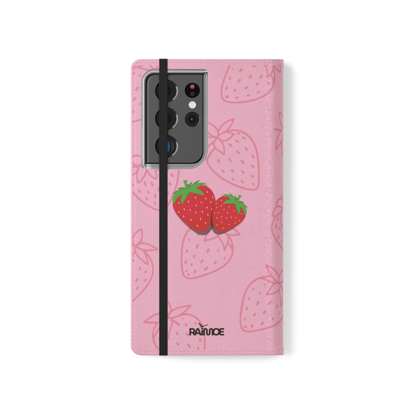 Fresa jugosa - Funda con tapa para Samsung Galaxy