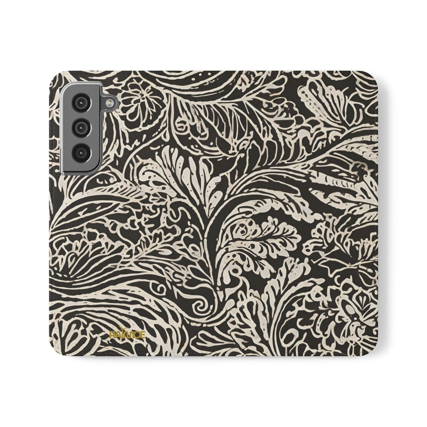 Funda con tapa para Samsung Galaxy con diseño de hoja