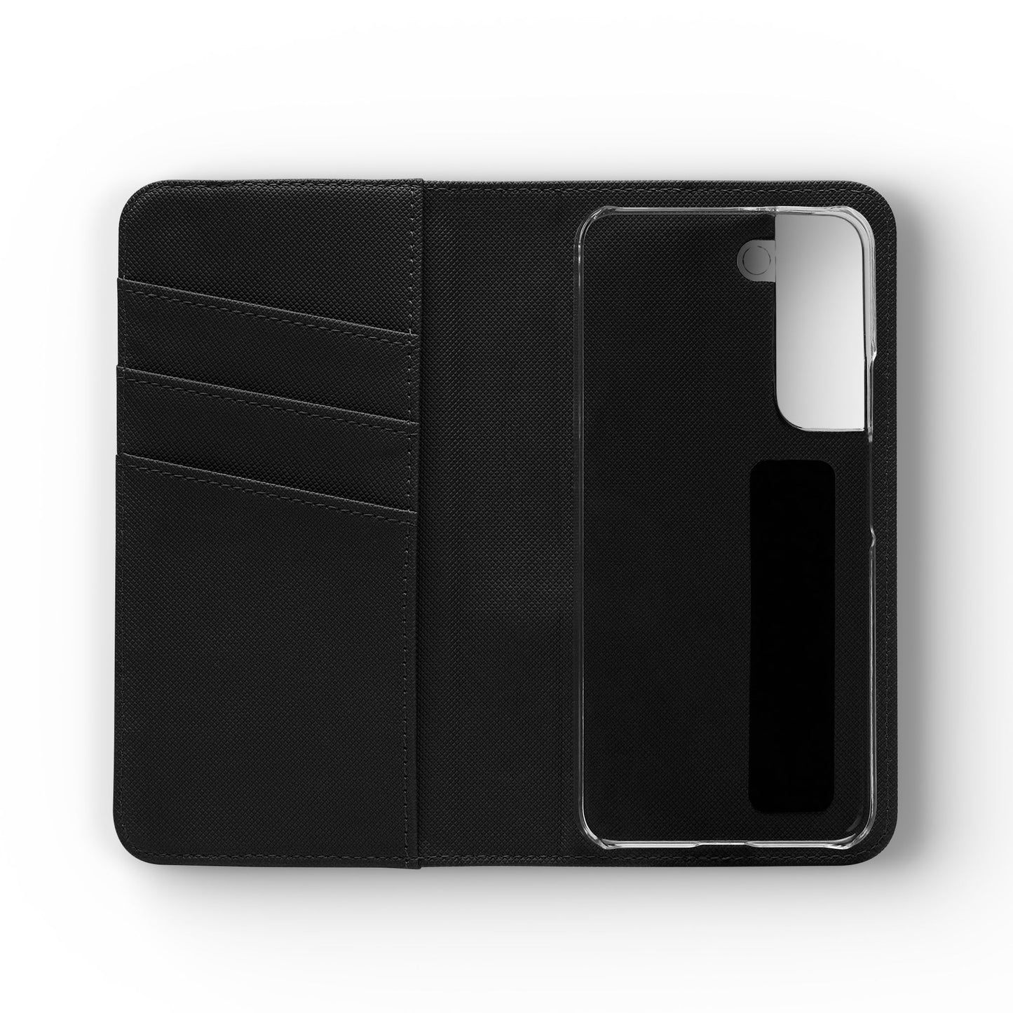 Blue Bloom - Funda con tapa para Samsung Galaxy
