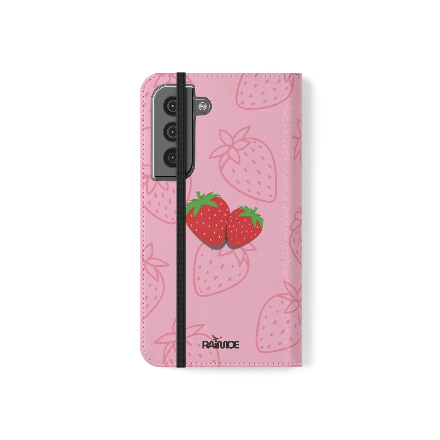 Fresa jugosa - Funda con tapa para Samsung Galaxy