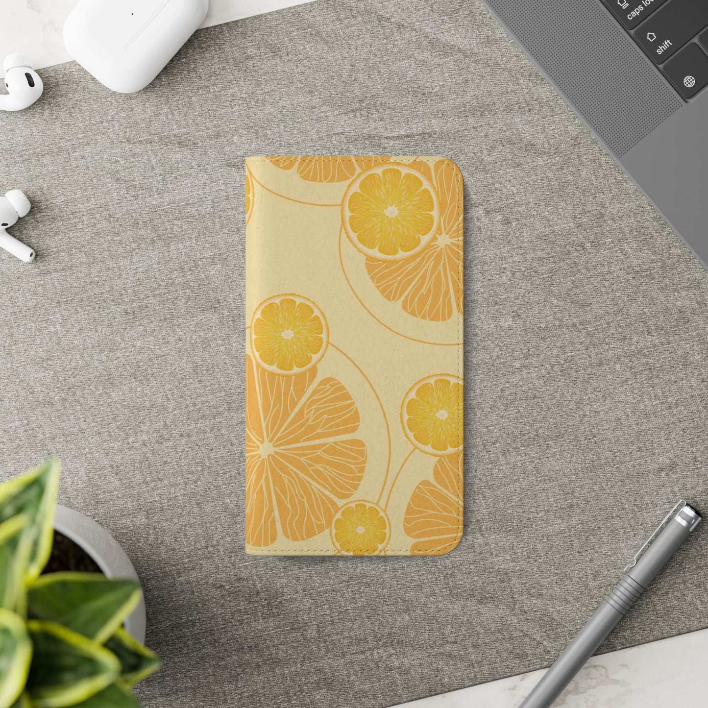 Madly Orange - Samsung Galaxy Flip Case