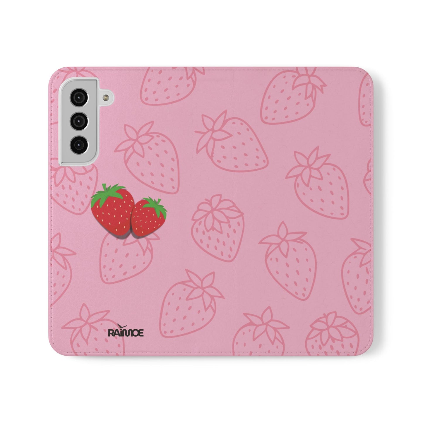 Fresa jugosa - Funda con tapa para Samsung Galaxy