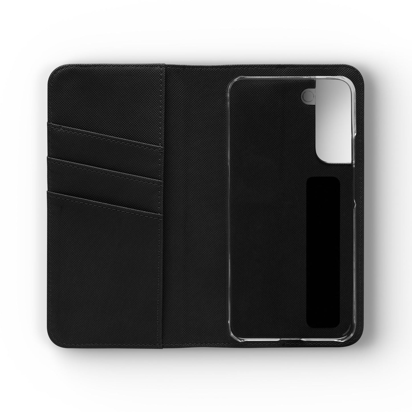 Blue Bloom - Funda con tapa para Samsung Galaxy