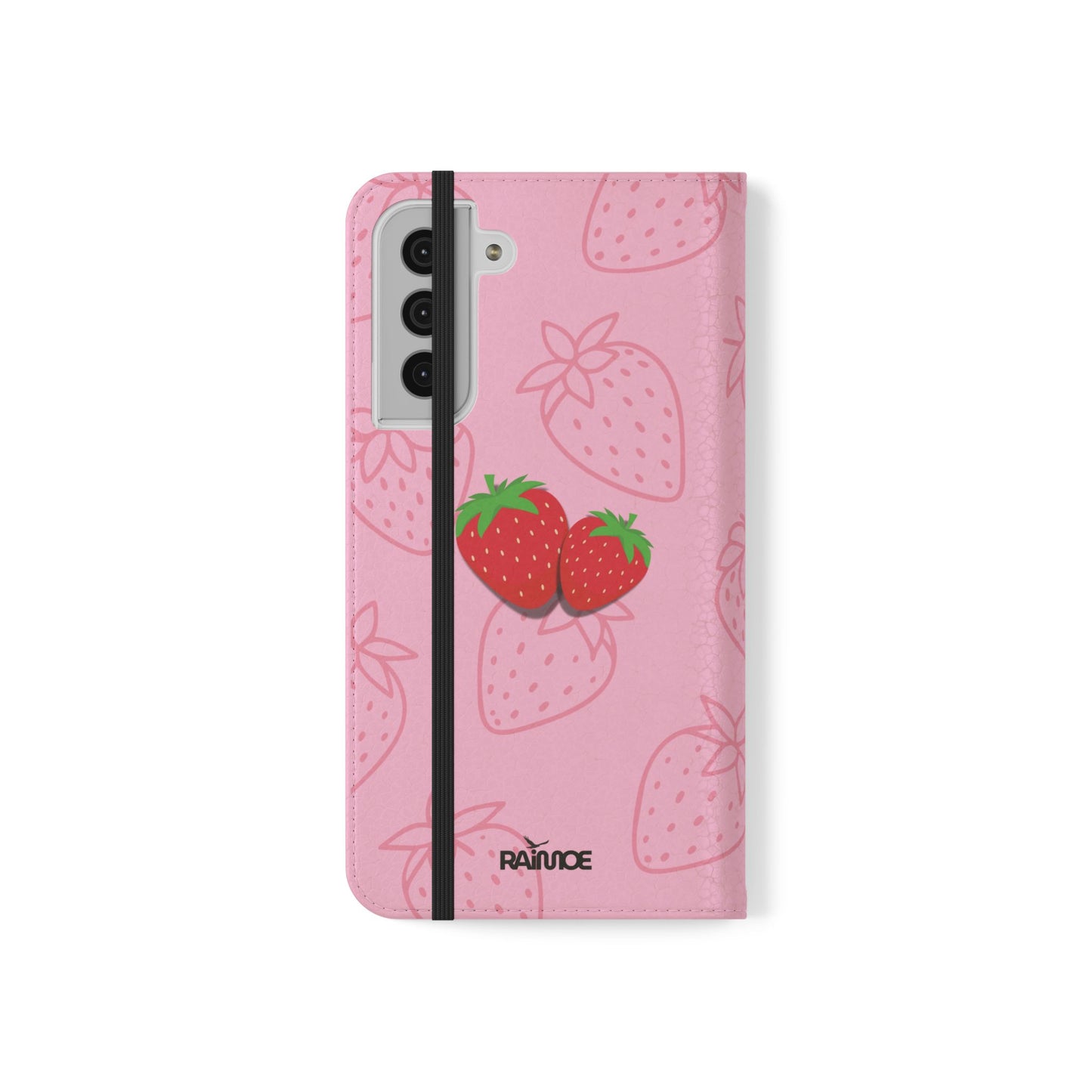 Fresa jugosa - Funda con tapa para Samsung Galaxy