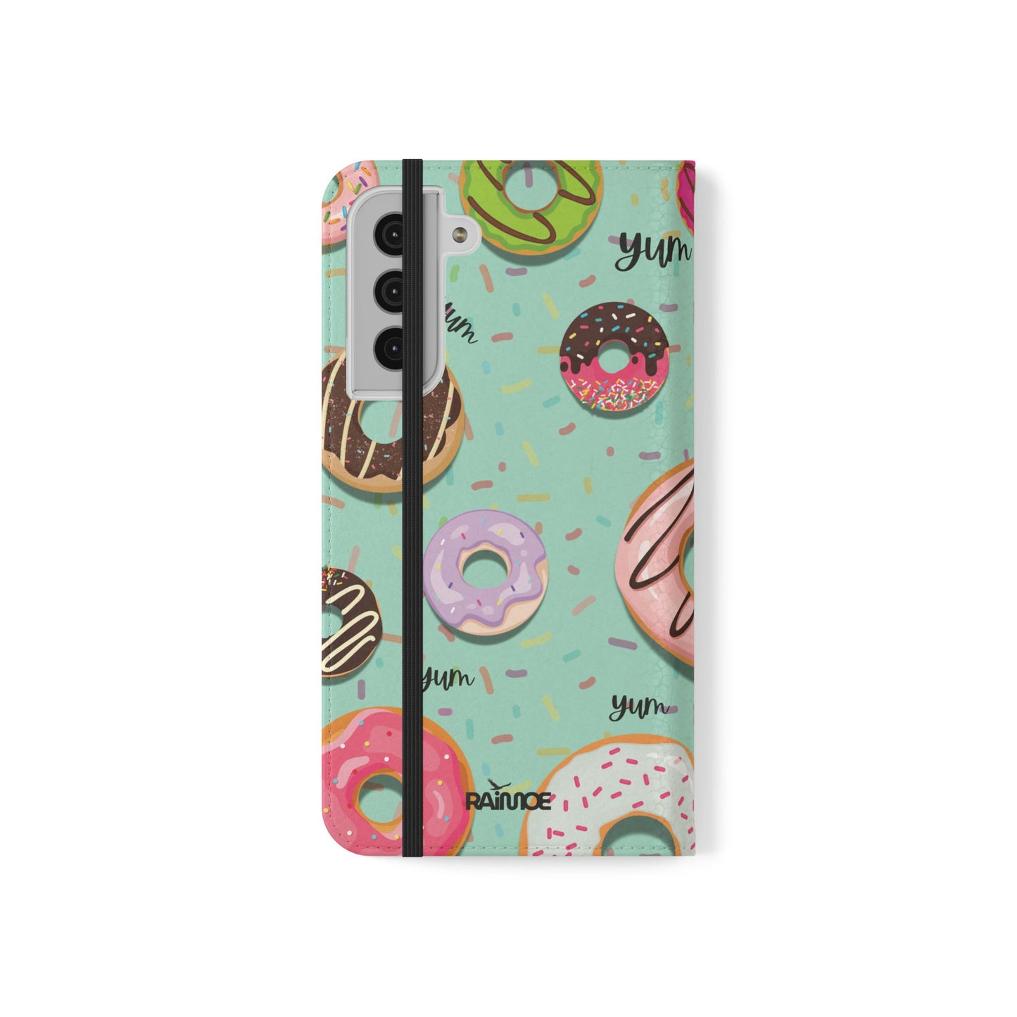 ドーナツ ラバー - Samsung Galaxy フリップケース