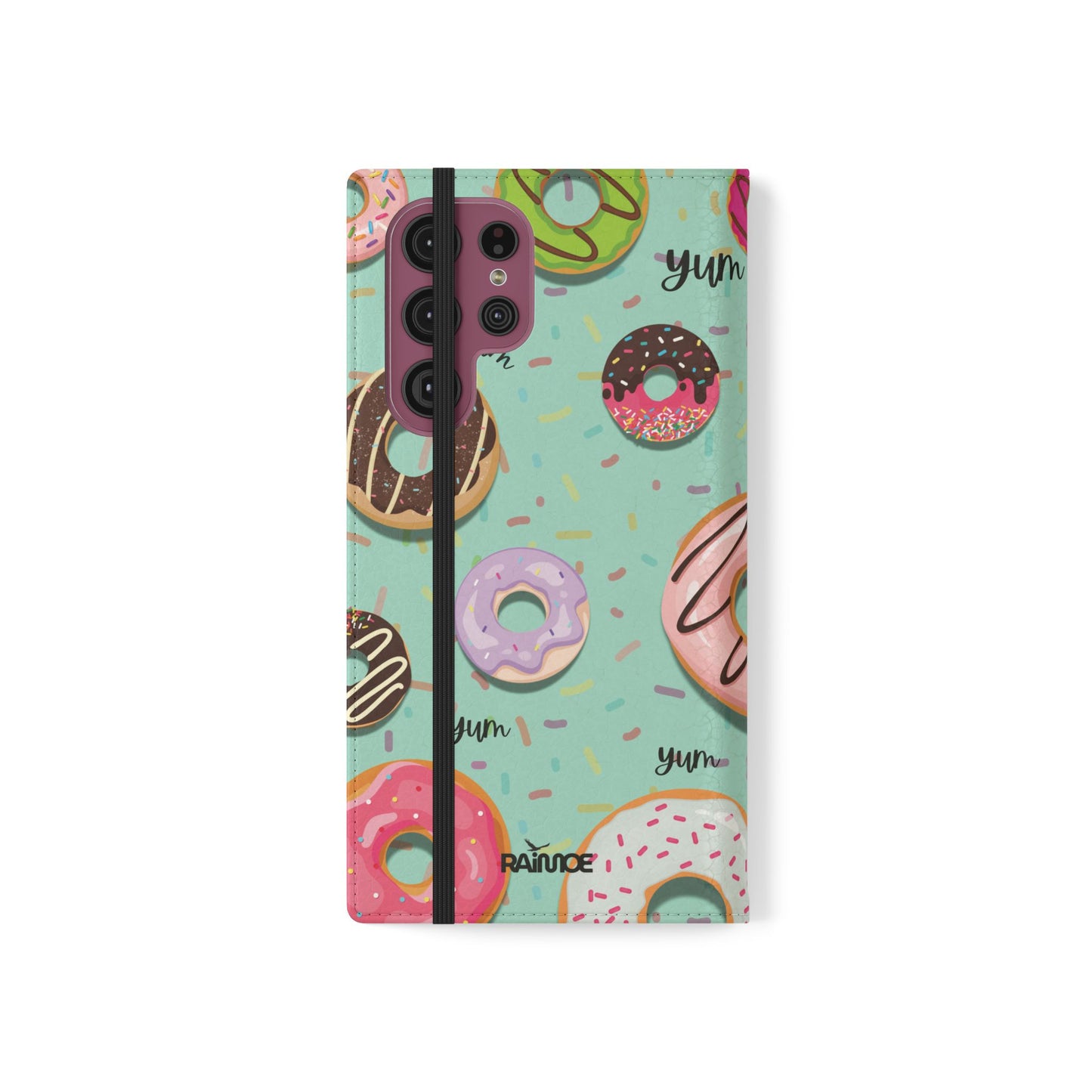 ドーナツ ラバー - Samsung Galaxy フリップケース
