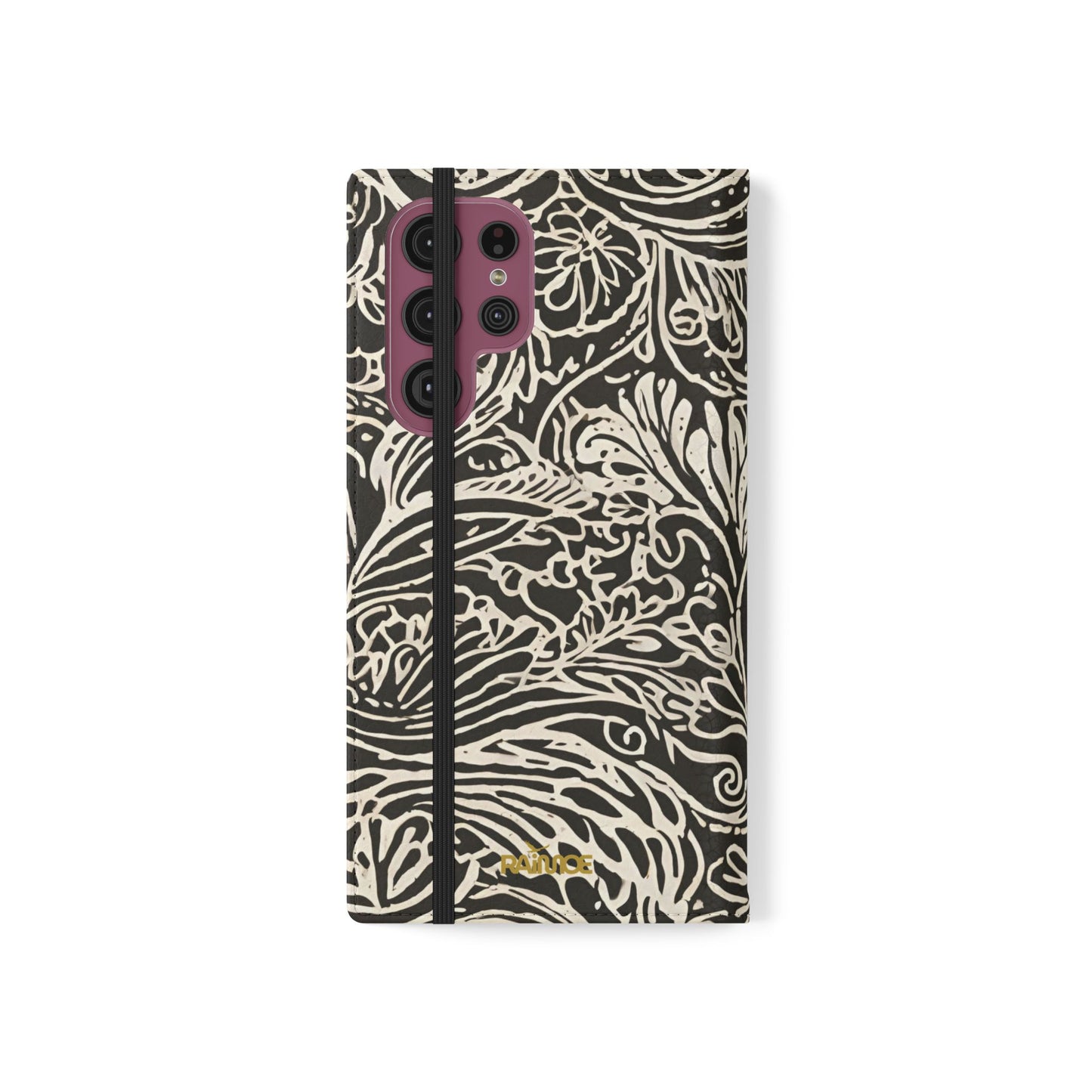 Funda con tapa para Samsung Galaxy con diseño de hoja