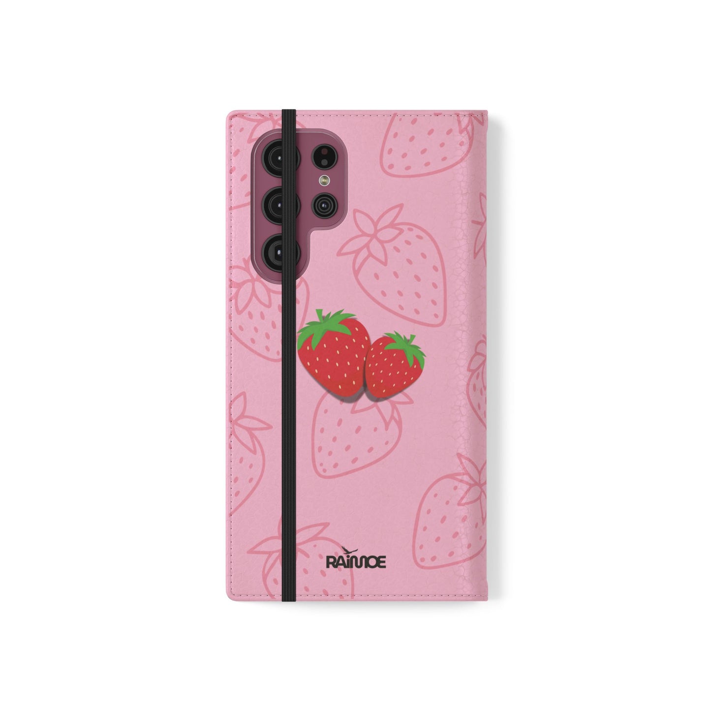 Fresa jugosa - Funda con tapa para Samsung Galaxy