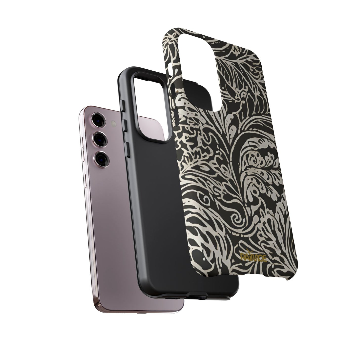 Funda resistente mate para Samsung Galaxy con efecto Leaf Stroke
