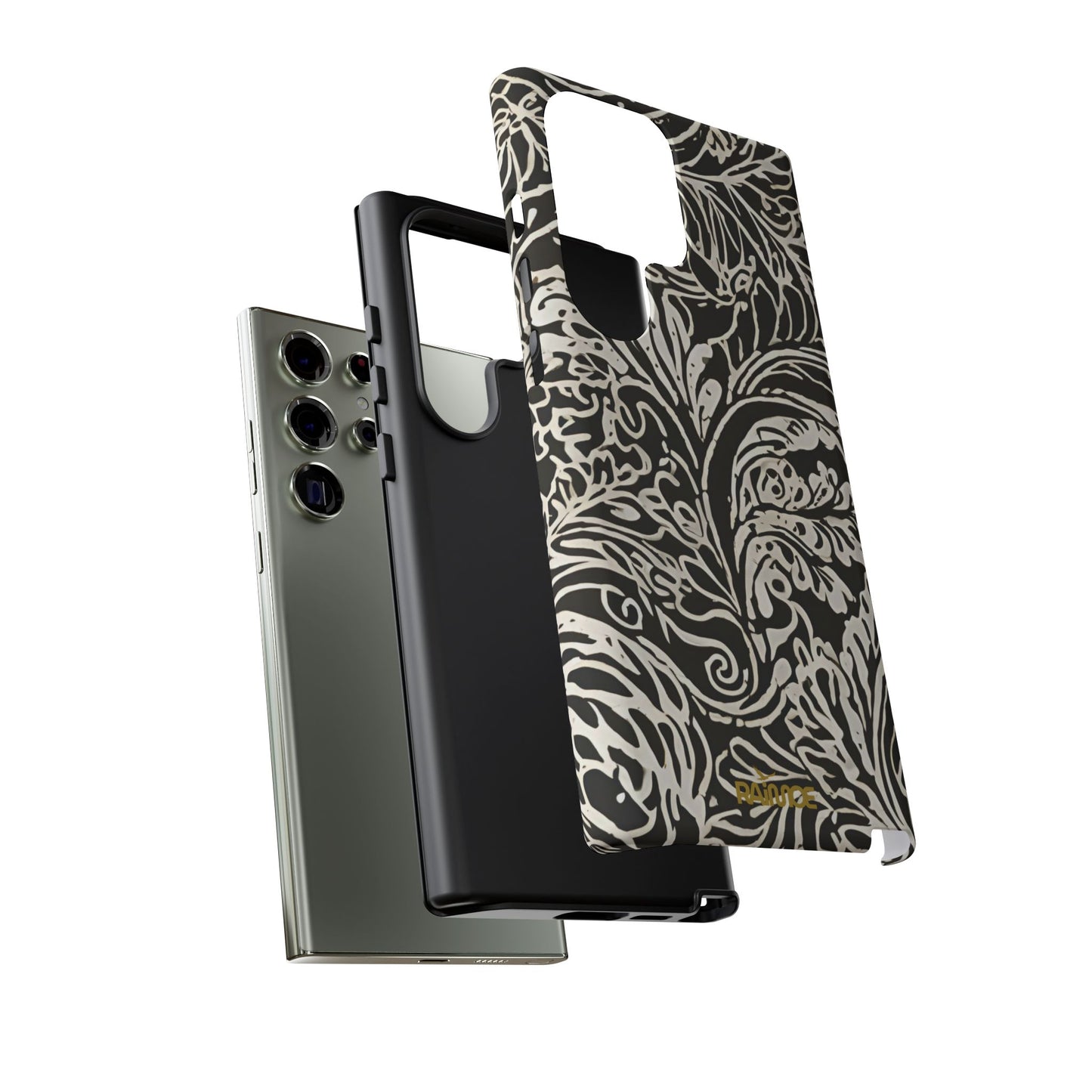 Funda resistente mate para Samsung Galaxy con efecto Leaf Stroke