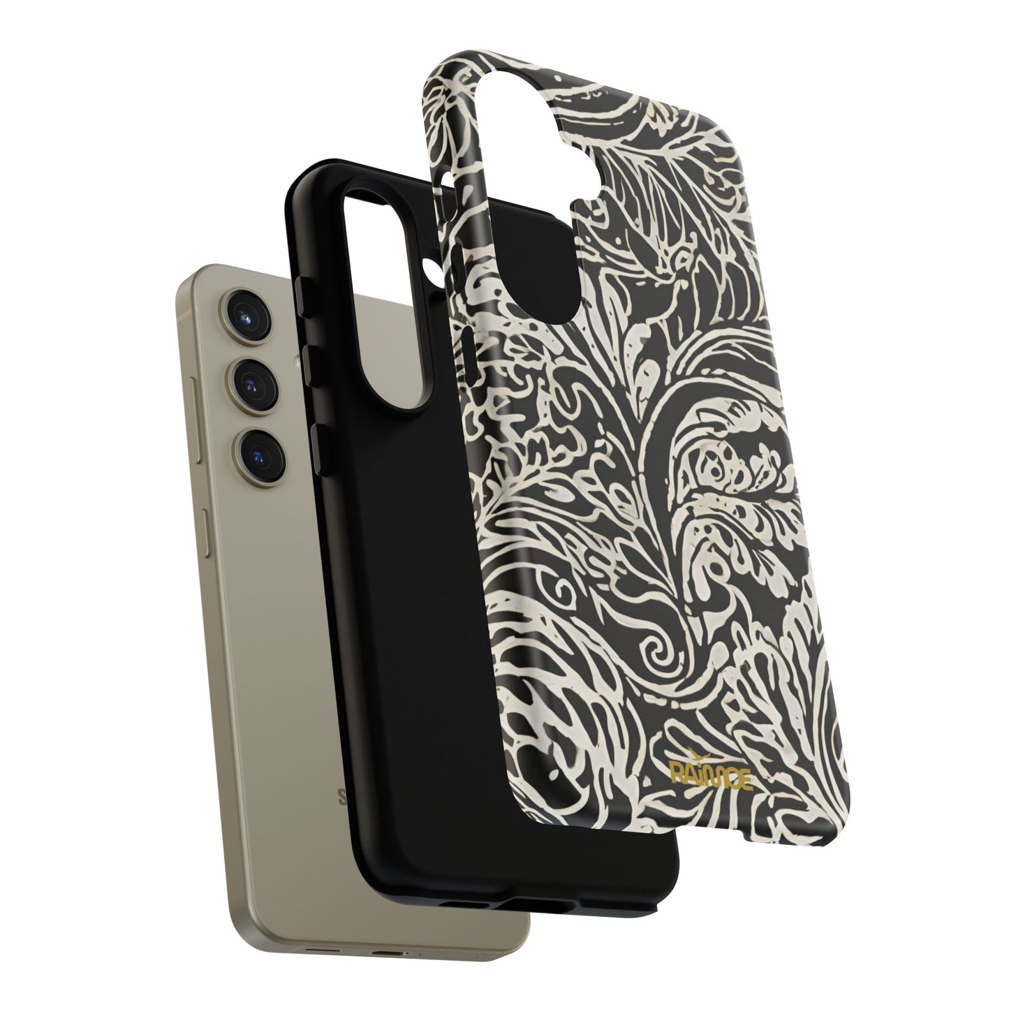Funda resistente mate para Samsung Galaxy con efecto Leaf Stroke