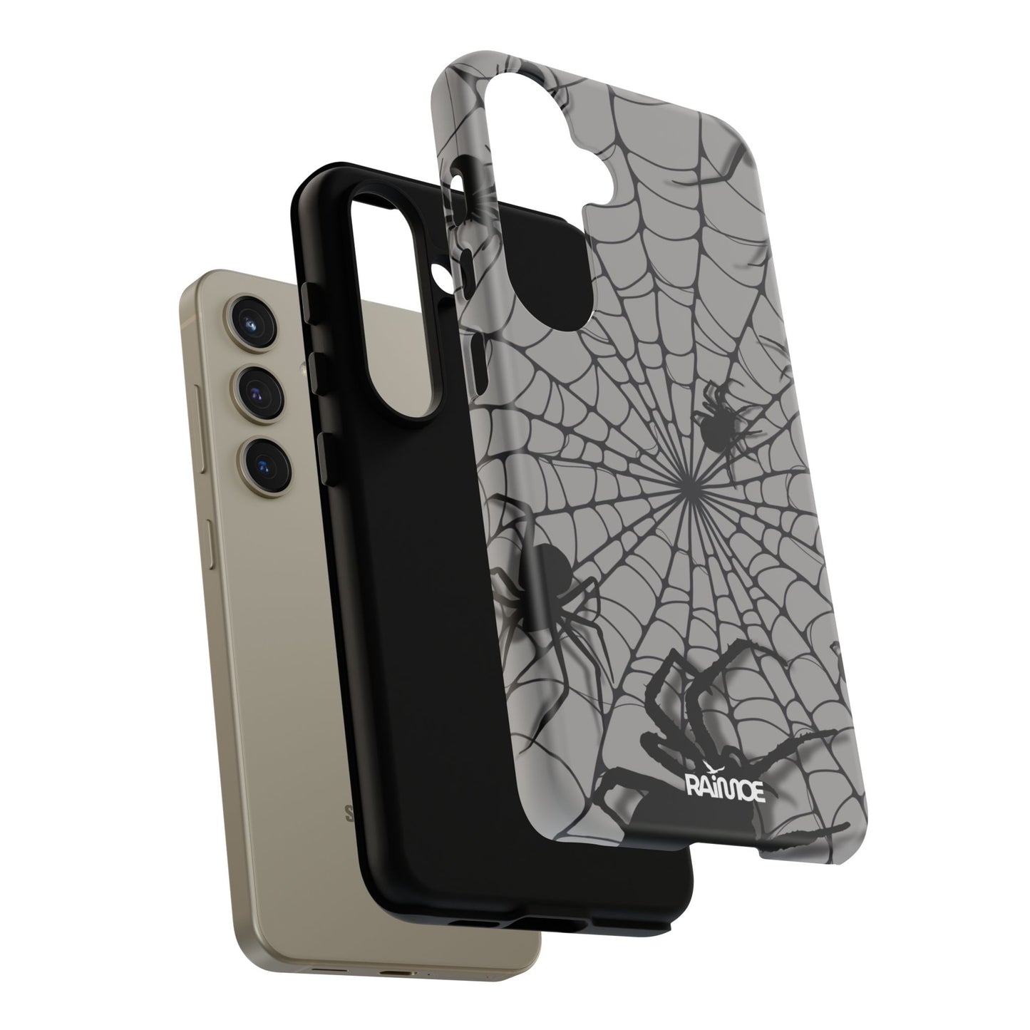 Telaraña - Funda resistente mate para Samsung Galaxy
