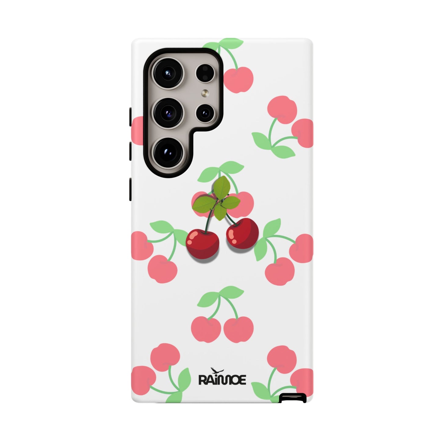 Funda resistente Red Cherry para Samsung Galaxy (mate)