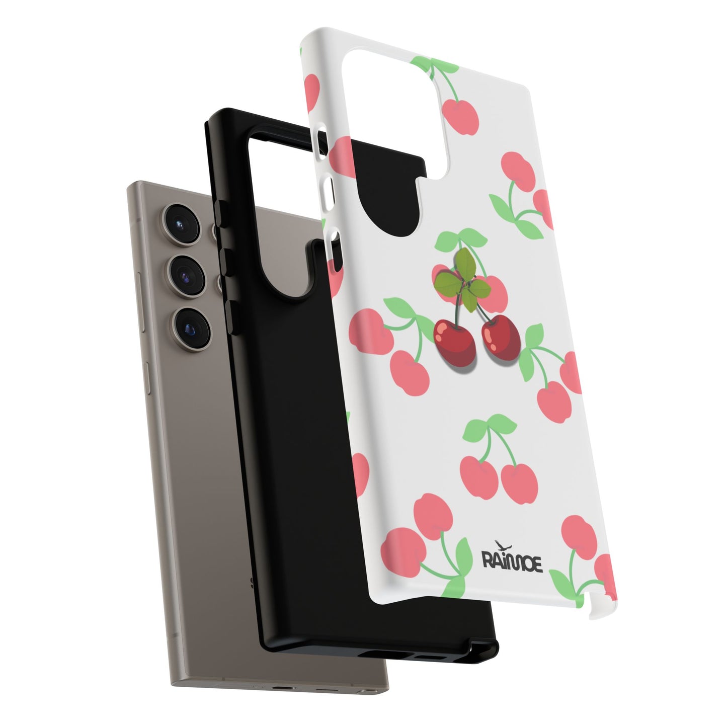 Funda resistente Red Cherry para Samsung Galaxy (mate)