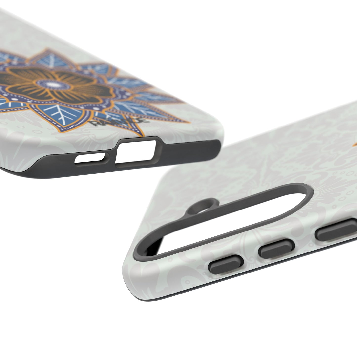 Funda resistente Blue Bloom para Samsung Galaxy (mate)