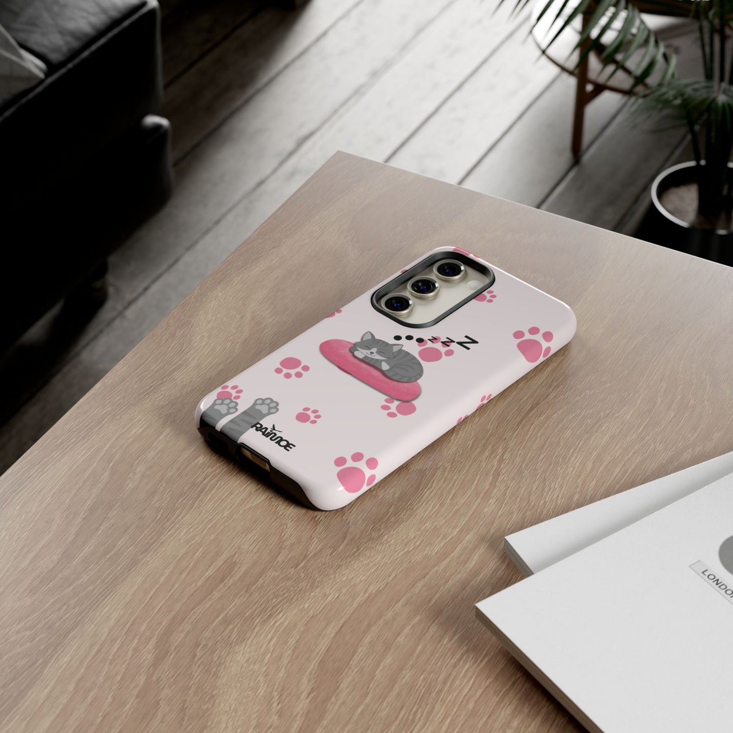 Kitty Cutie - Funda resistente para Samsung Galaxy (brillante)