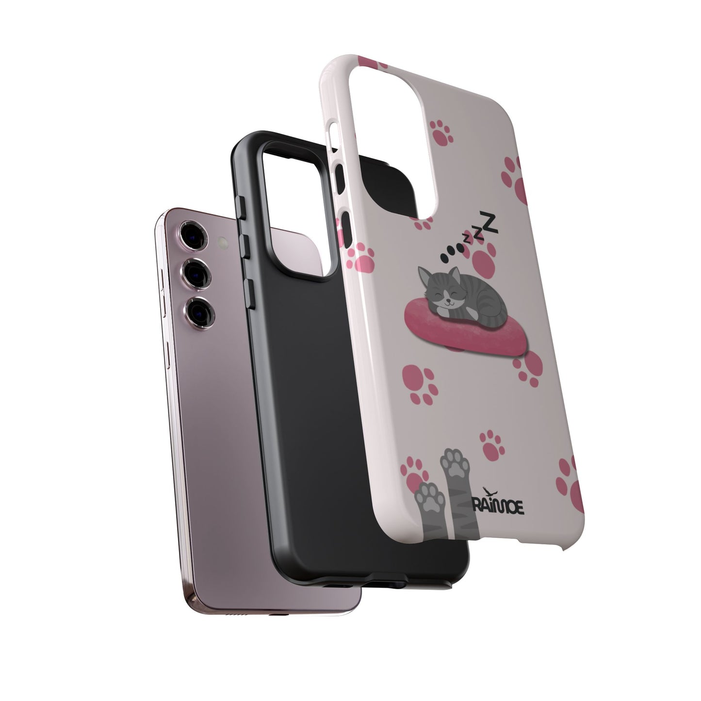 Kitty Cutie - Funda resistente para Samsung Galaxy (brillante)