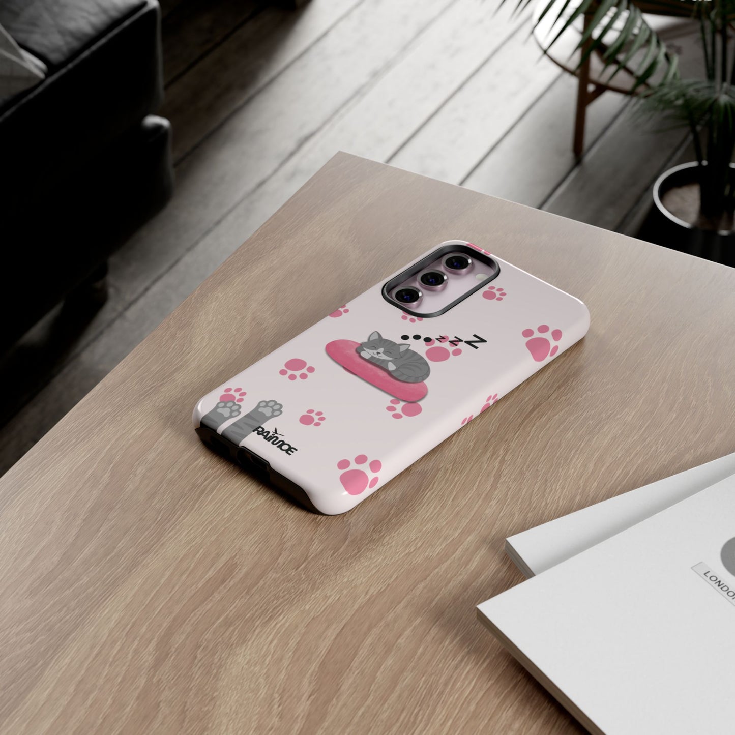 Kitty Cutie - Funda resistente para Samsung Galaxy (brillante)
