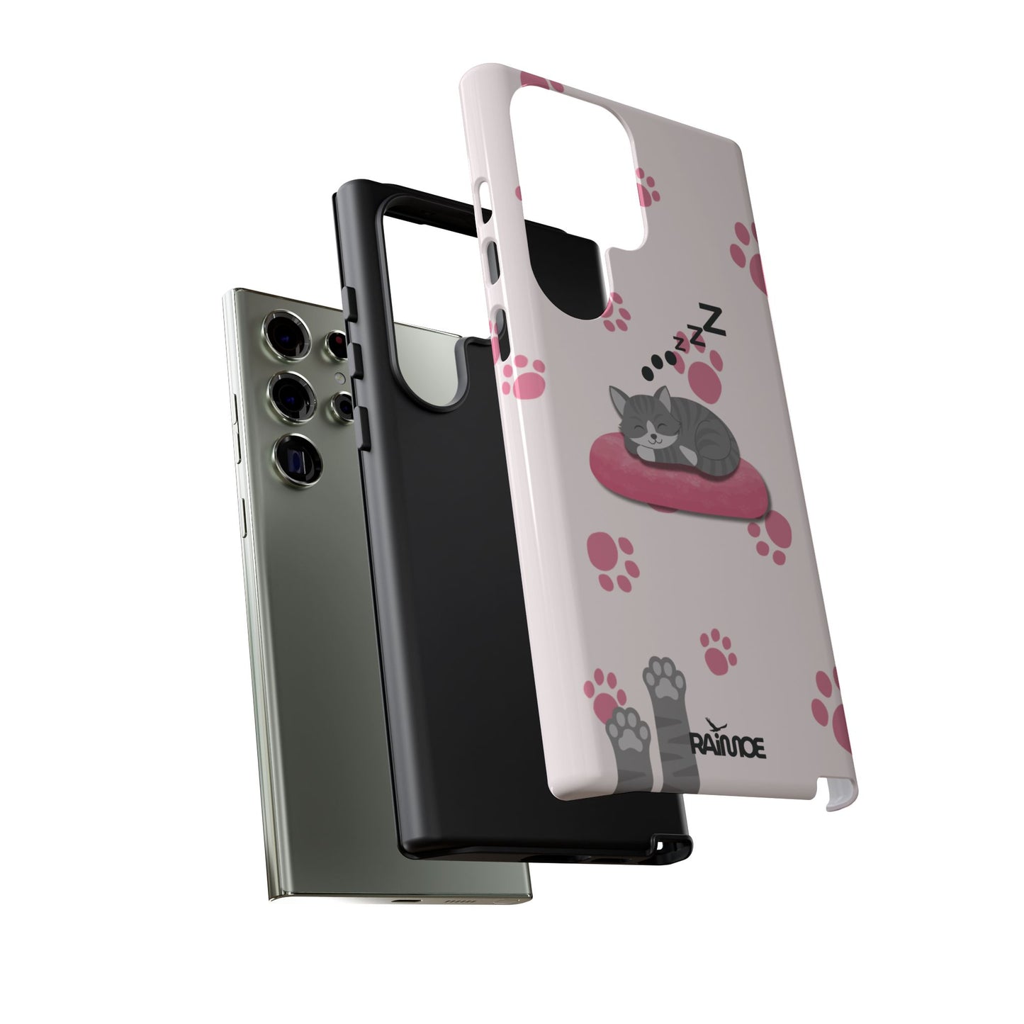 Kitty Cutie - Funda resistente para Samsung Galaxy (brillante)