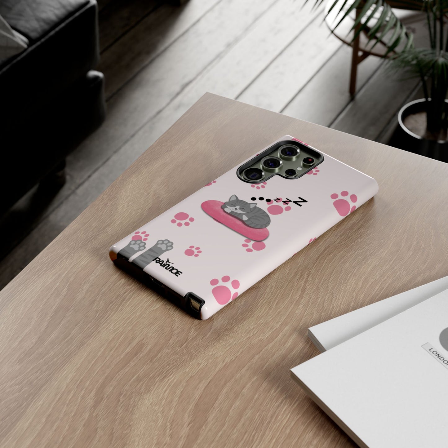 Kitty Cutie - Funda resistente para Samsung Galaxy (brillante)