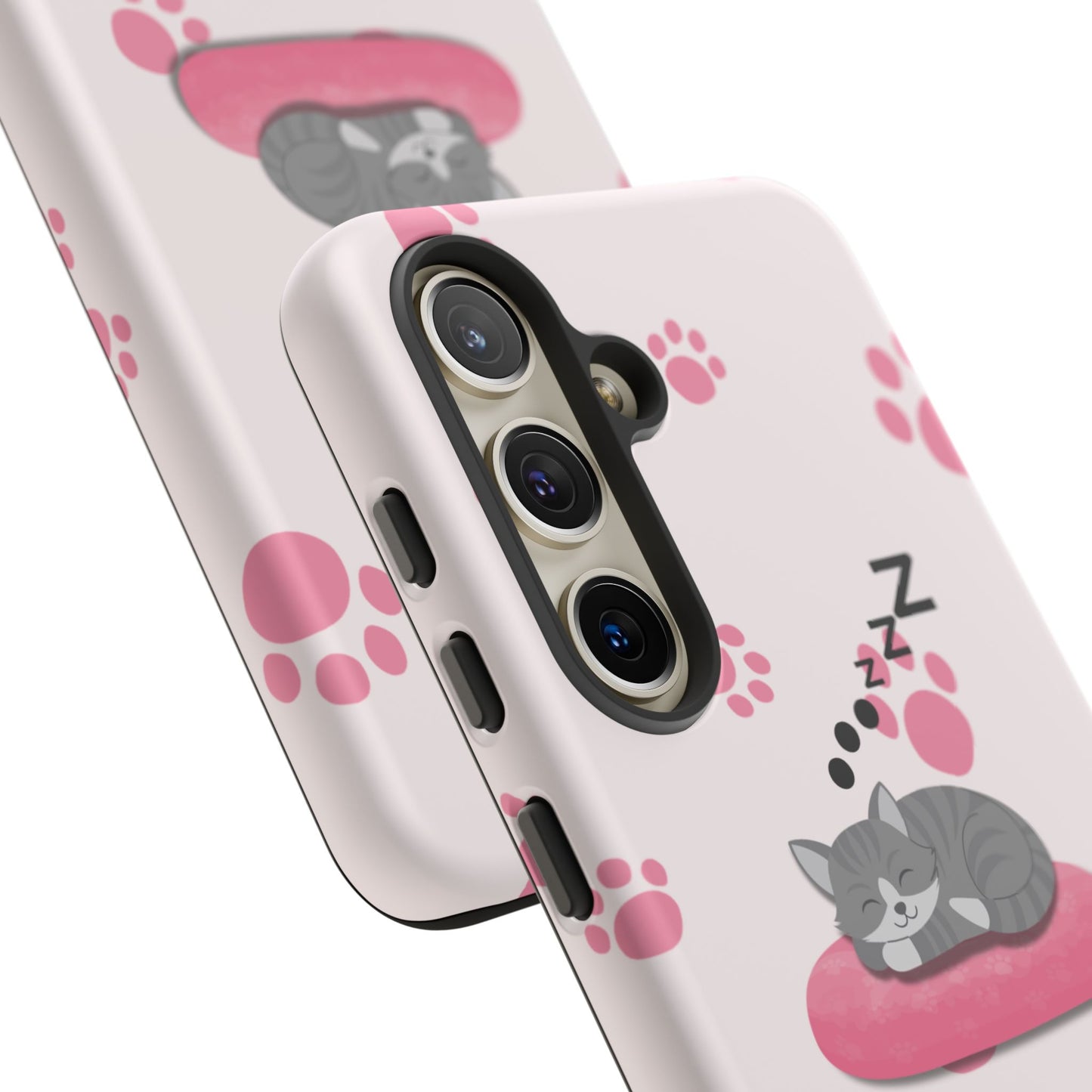 Kitty Cutie - Funda resistente mate para Samsung Galaxy