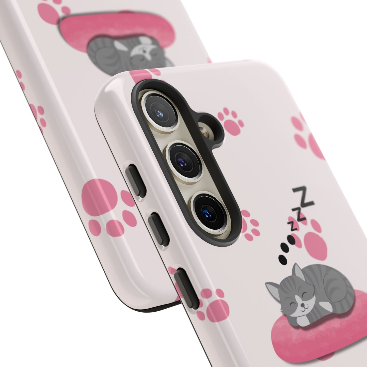 Kitty Cutie - Funda resistente para Samsung Galaxy (brillante)