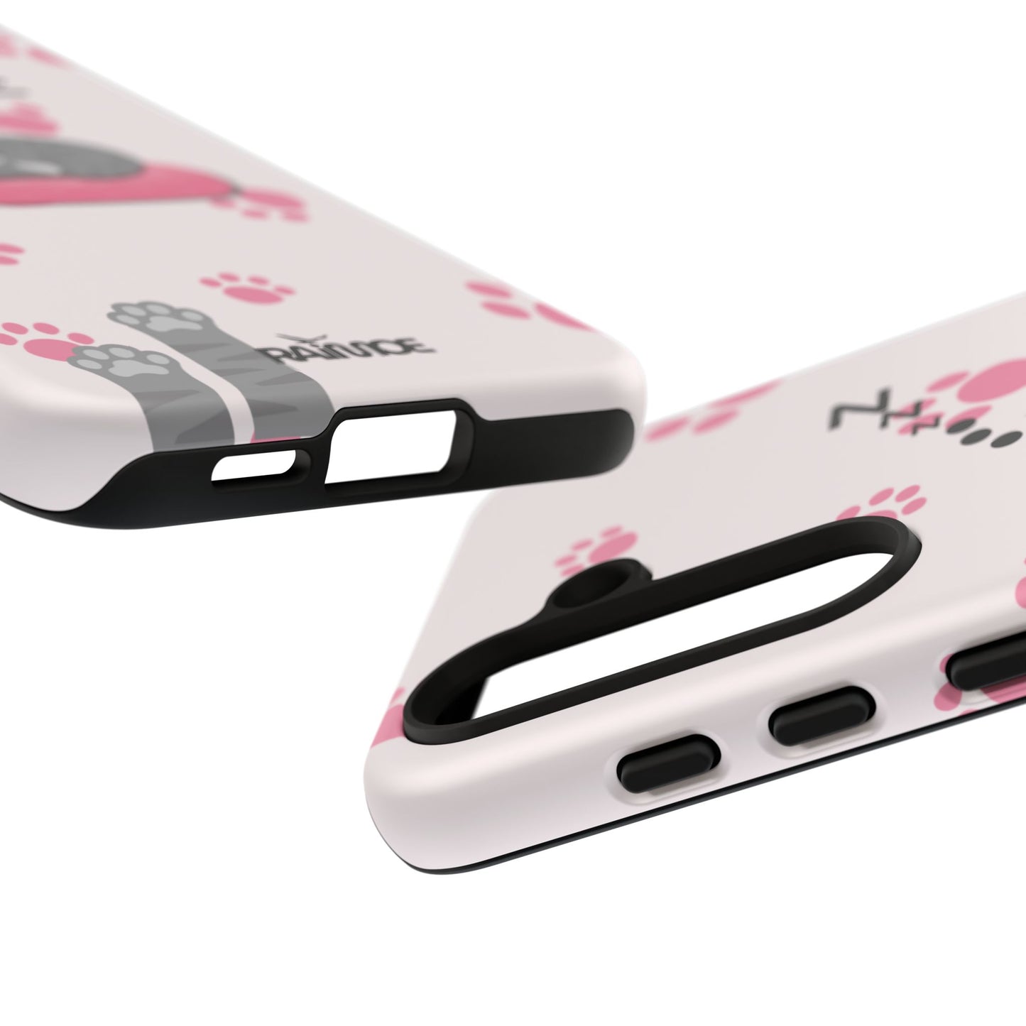 Kitty Cutie - Funda resistente mate para Samsung Galaxy