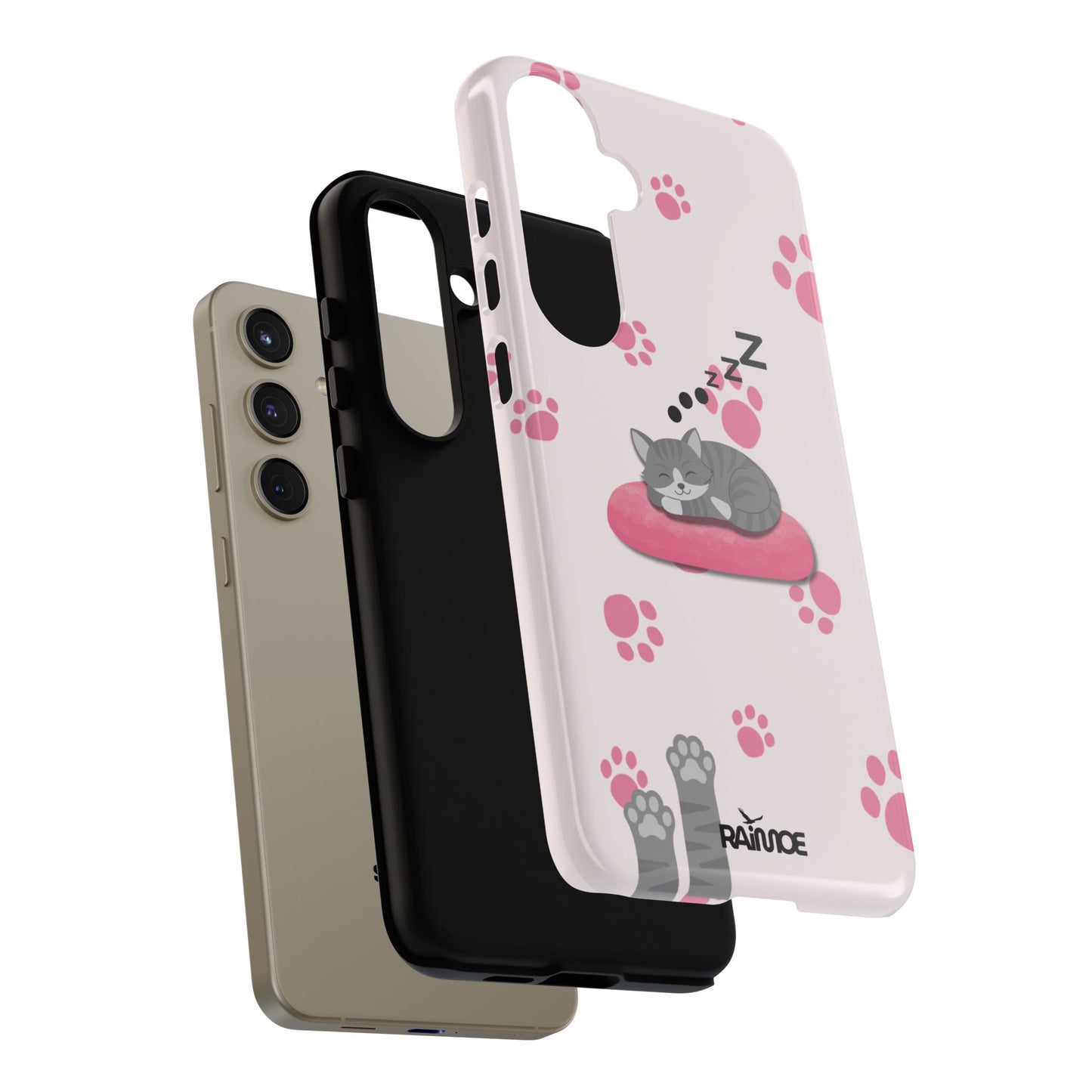 Kitty Cutie - Funda resistente para Samsung Galaxy (brillante)