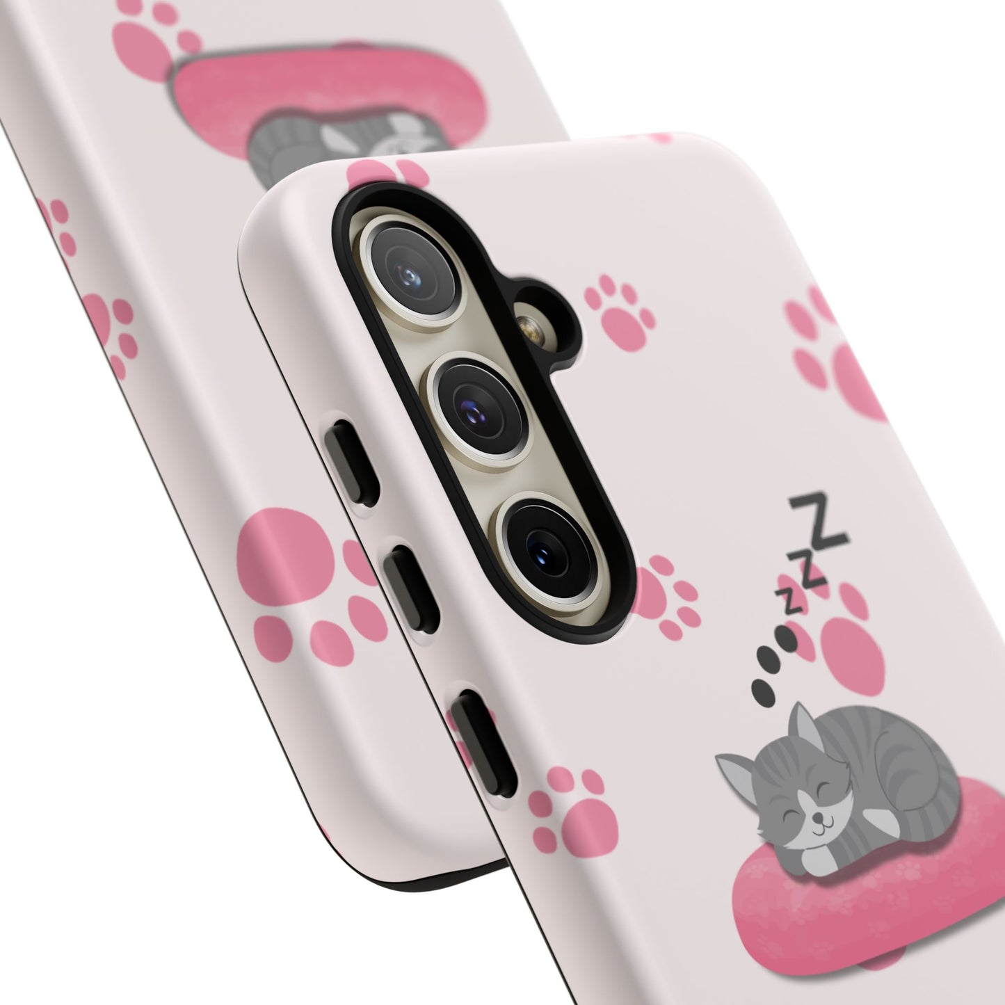 Kitty Cutie - Funda resistente mate para Samsung Galaxy