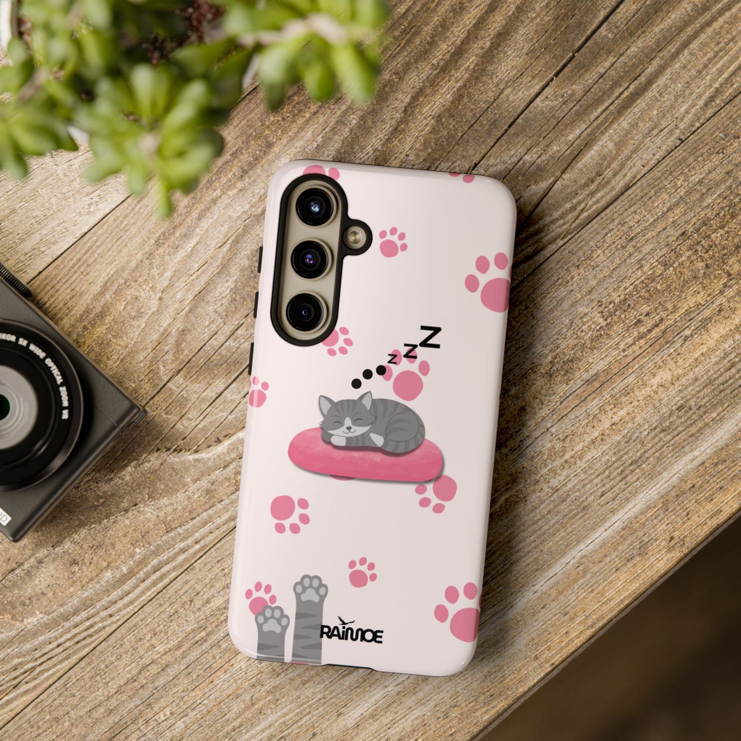 Kitty Cutie - Funda resistente para Samsung Galaxy (brillante)