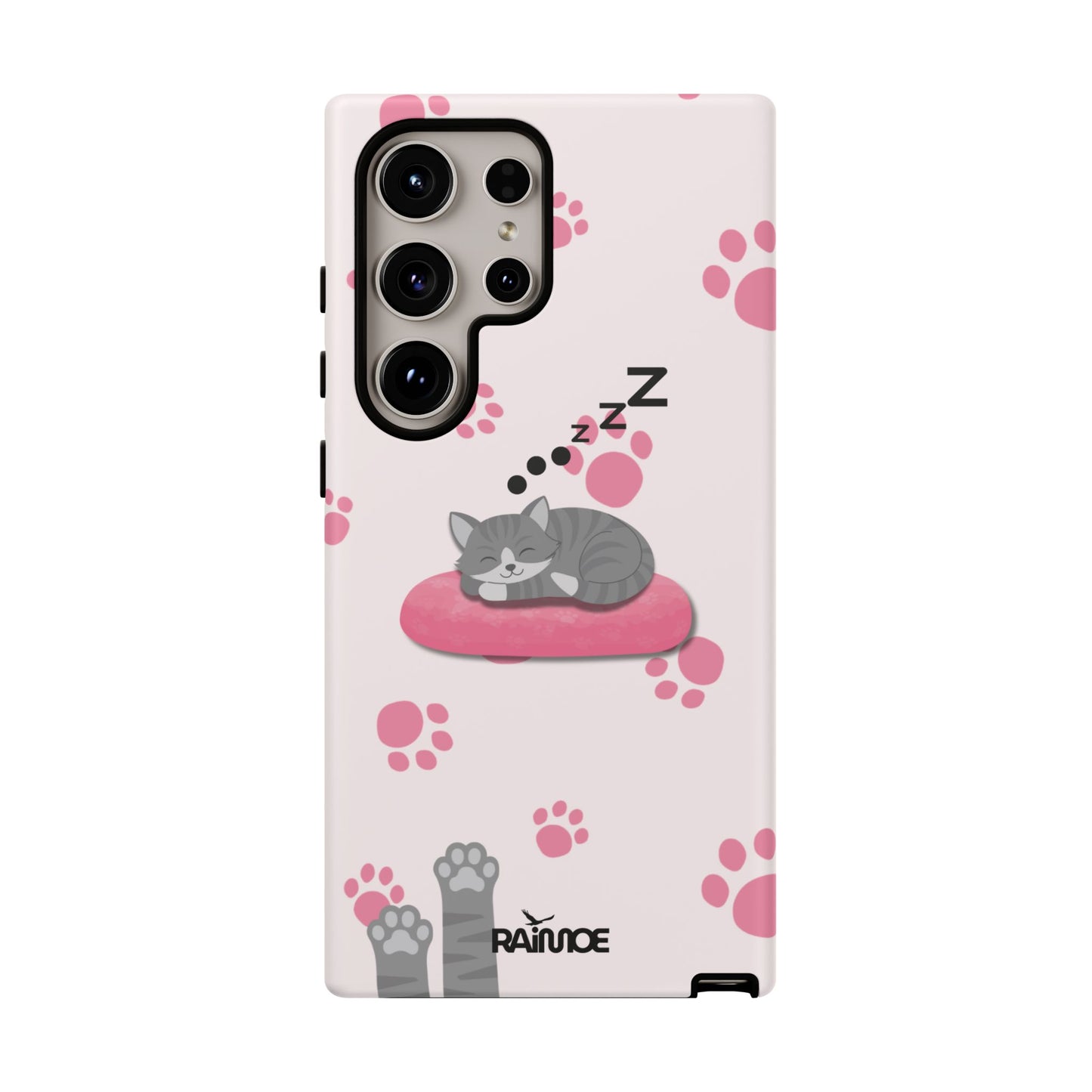 Kitty Cutie - Funda resistente mate para Samsung Galaxy