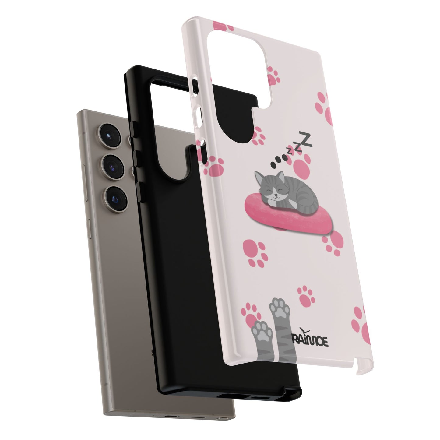 Kitty Cutie - Funda resistente para Samsung Galaxy (brillante)