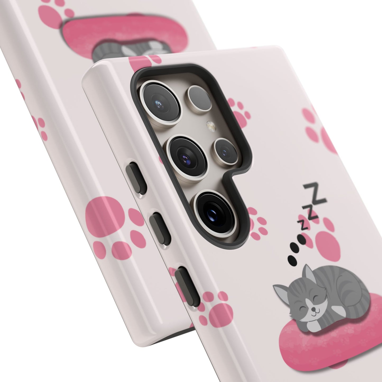 Kitty Cutie - Funda resistente para Samsung Galaxy (brillante)