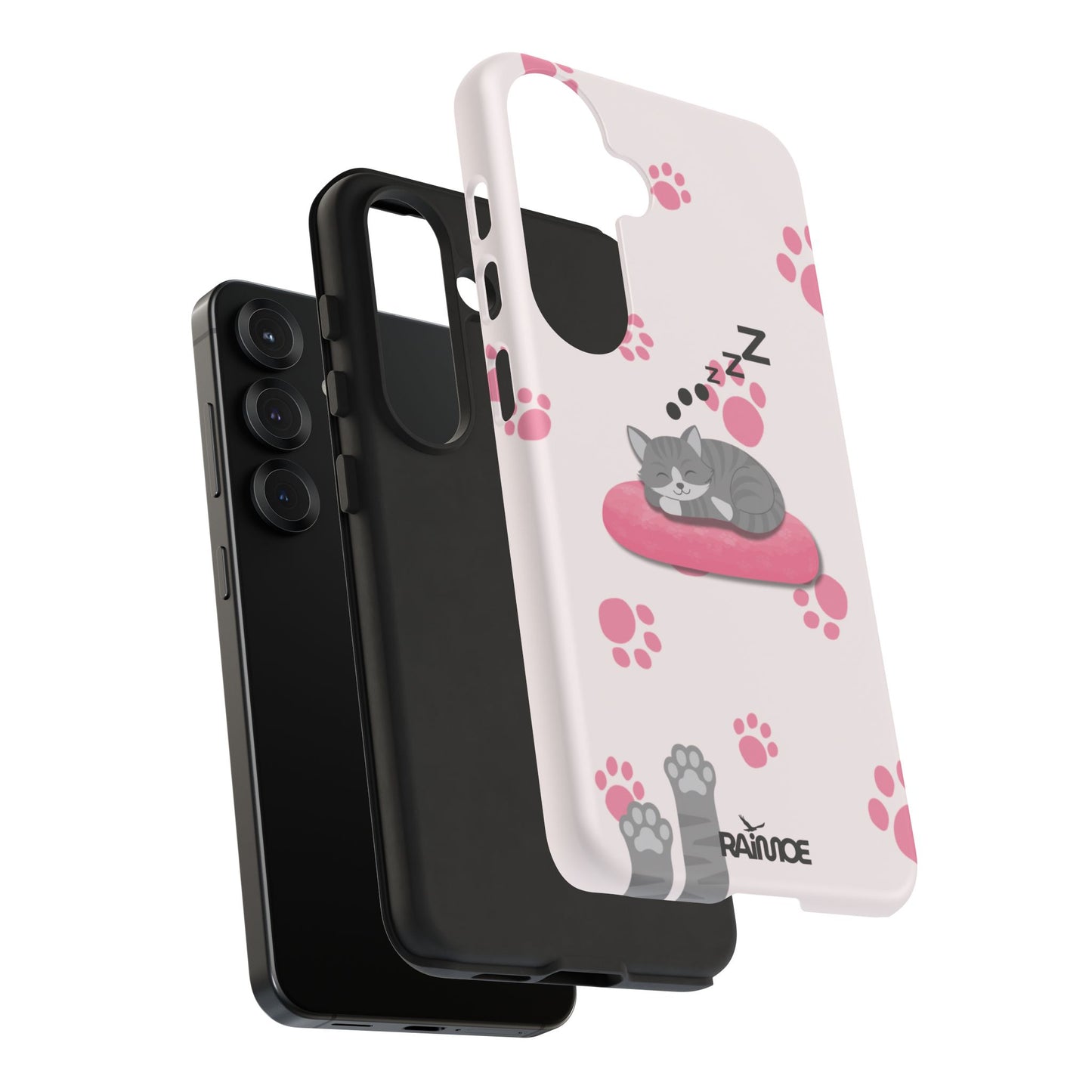 Kitty Cutie - Funda resistente mate para Samsung Galaxy