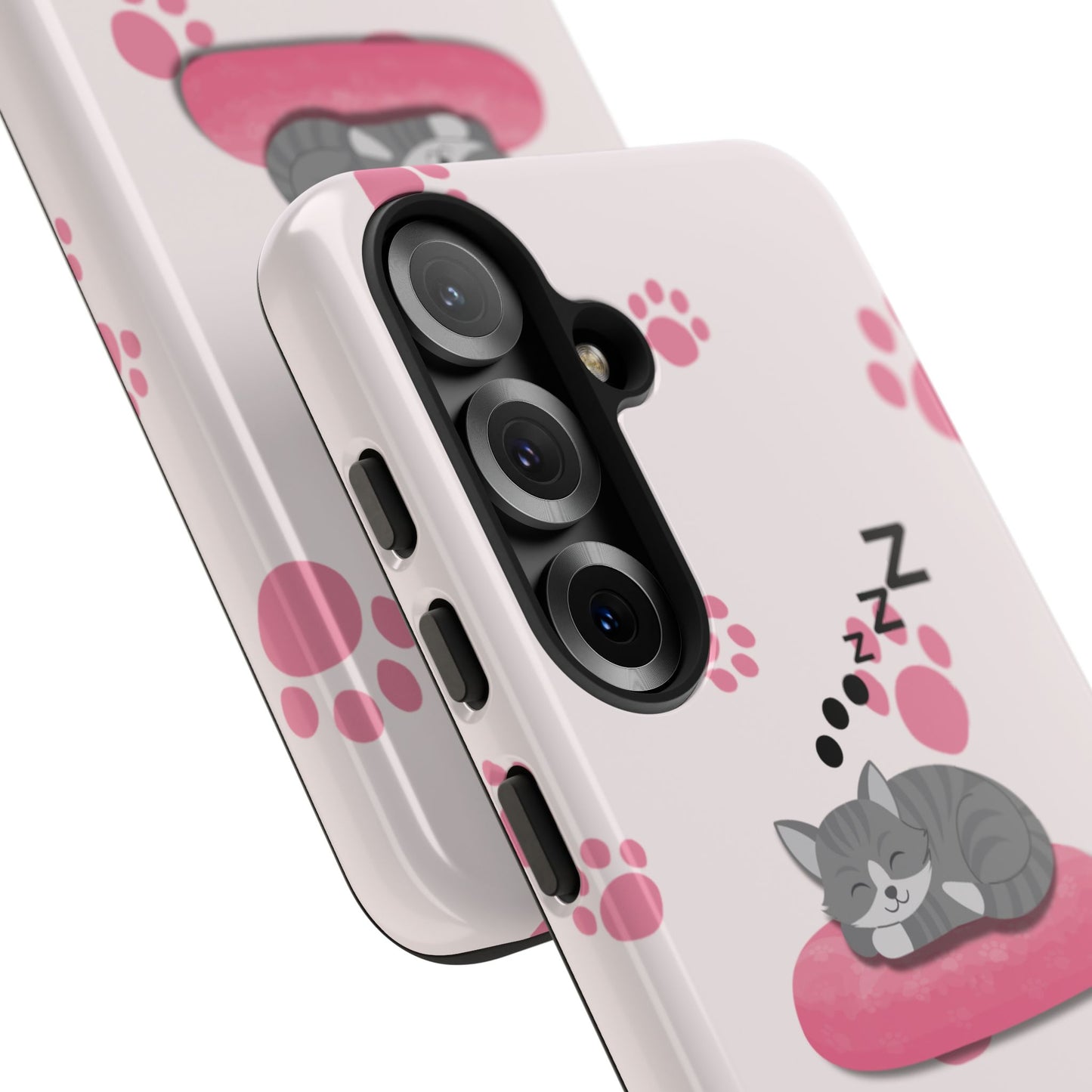 Kitty Cutie - Funda resistente para Samsung Galaxy (brillante)