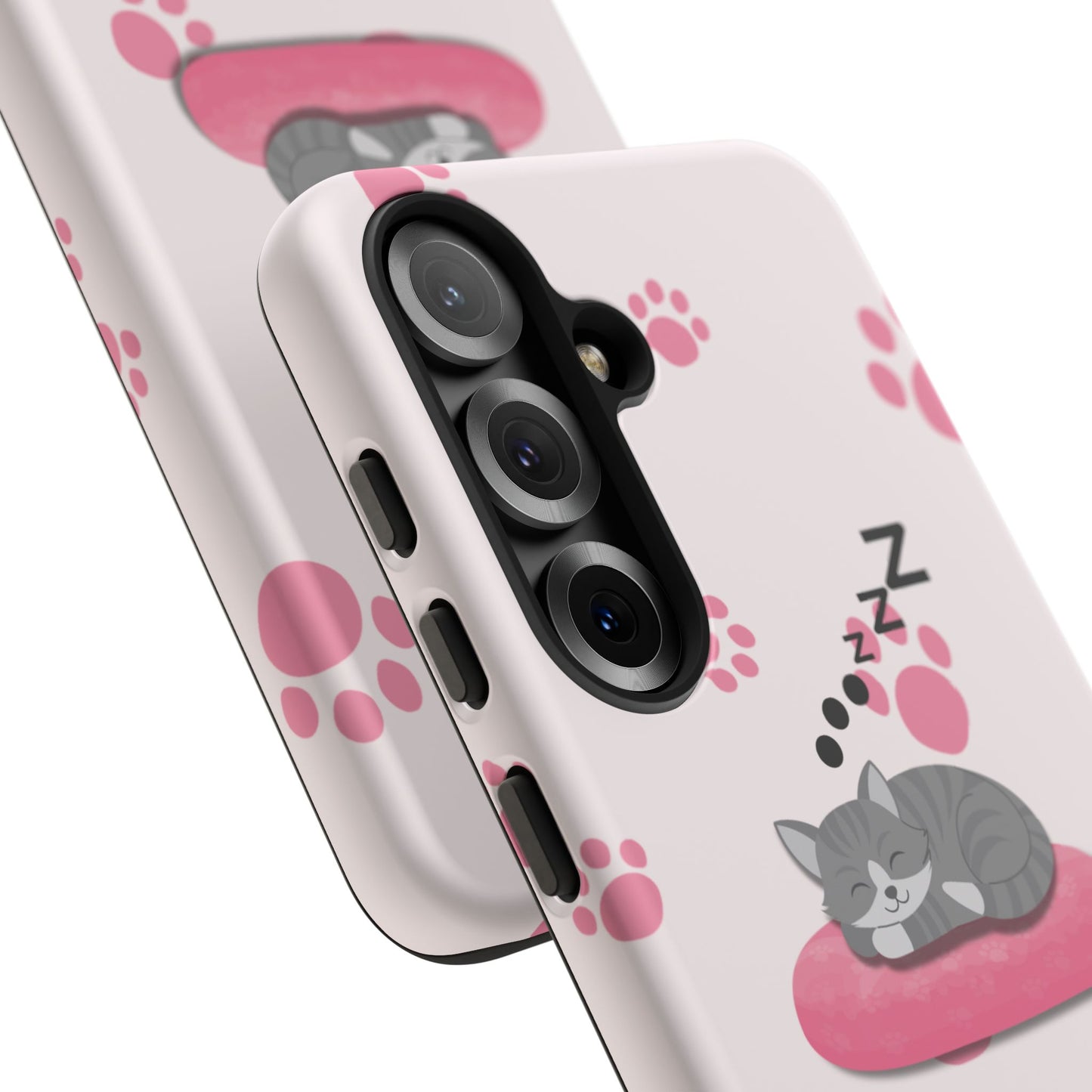 Kitty Cutie - Funda resistente mate para Samsung Galaxy