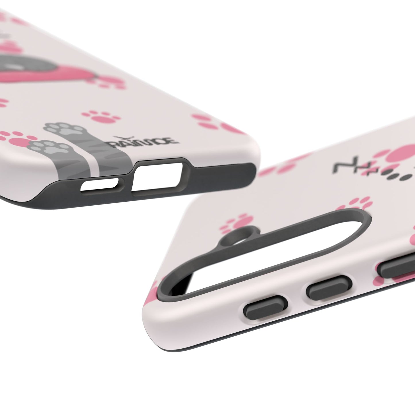 Kitty Cutie - Funda resistente mate para Samsung Galaxy