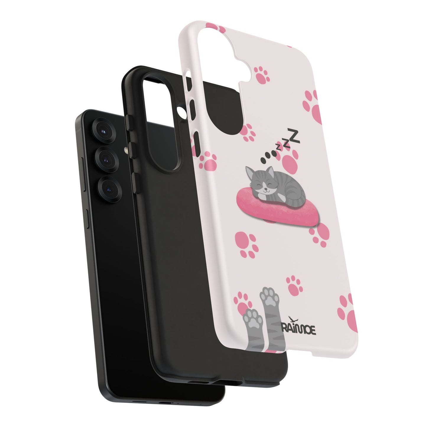 Kitty Cutie - Funda resistente mate para Samsung Galaxy