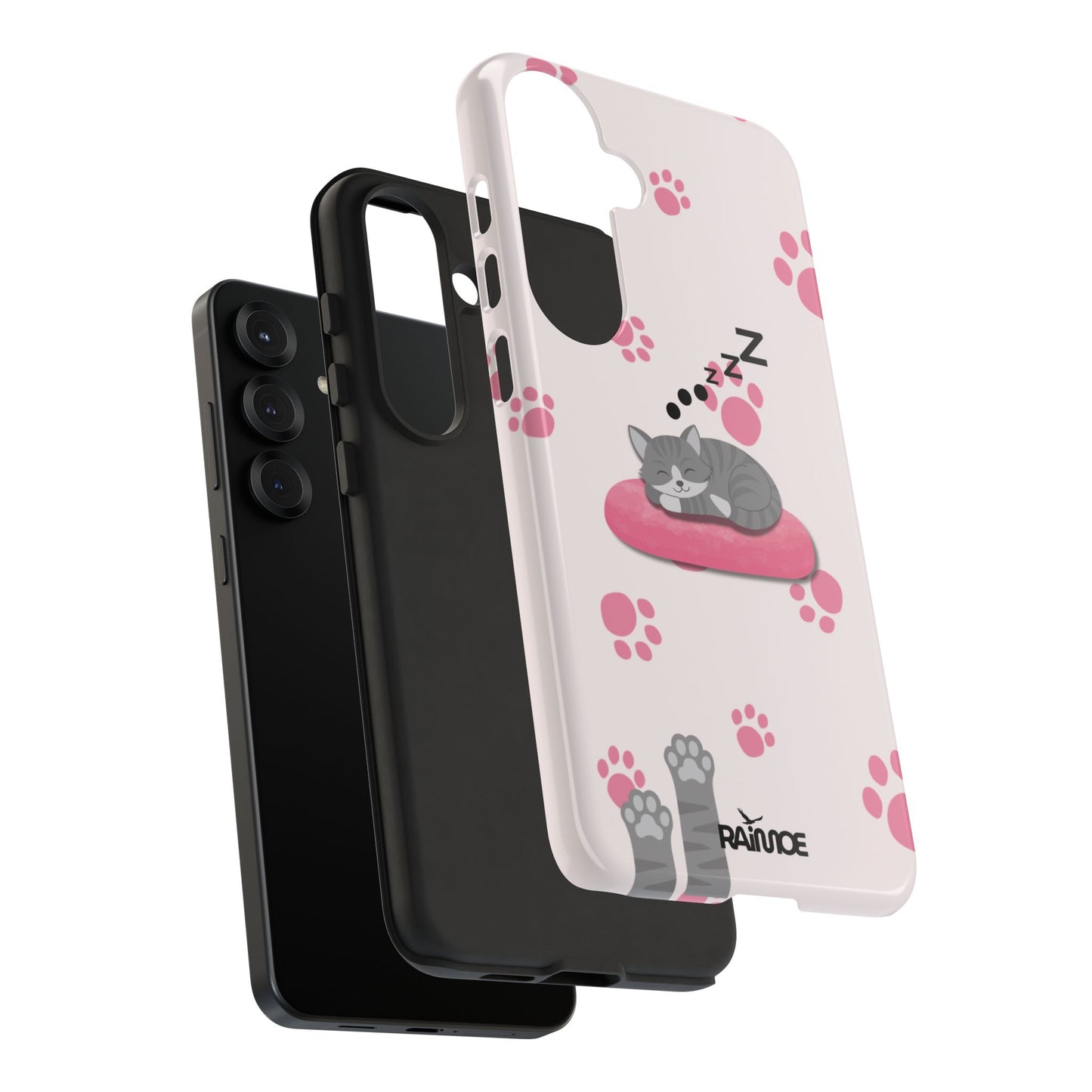Kitty Cutie - Funda resistente para Samsung Galaxy (brillante)