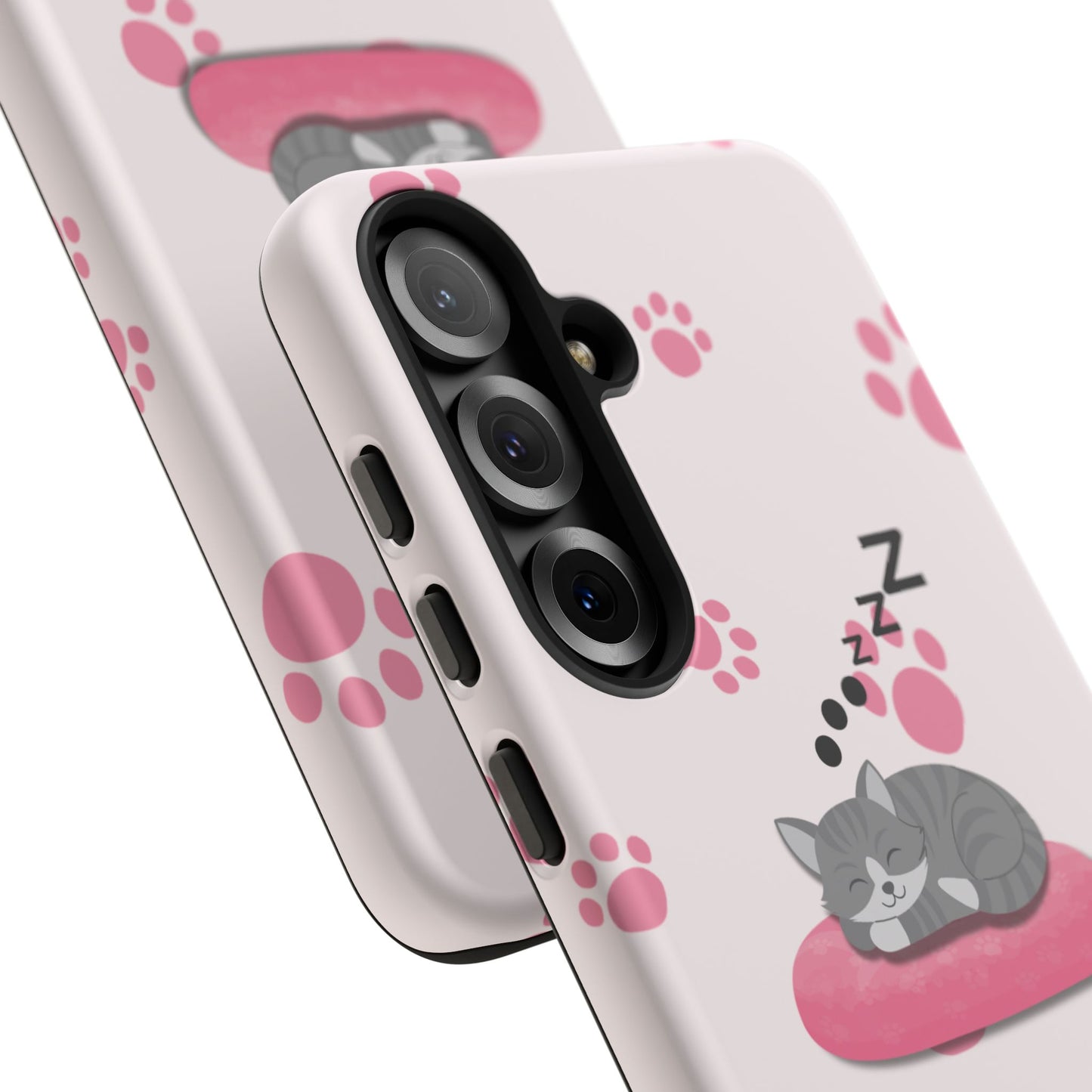 Kitty Cutie - Funda resistente mate para Samsung Galaxy