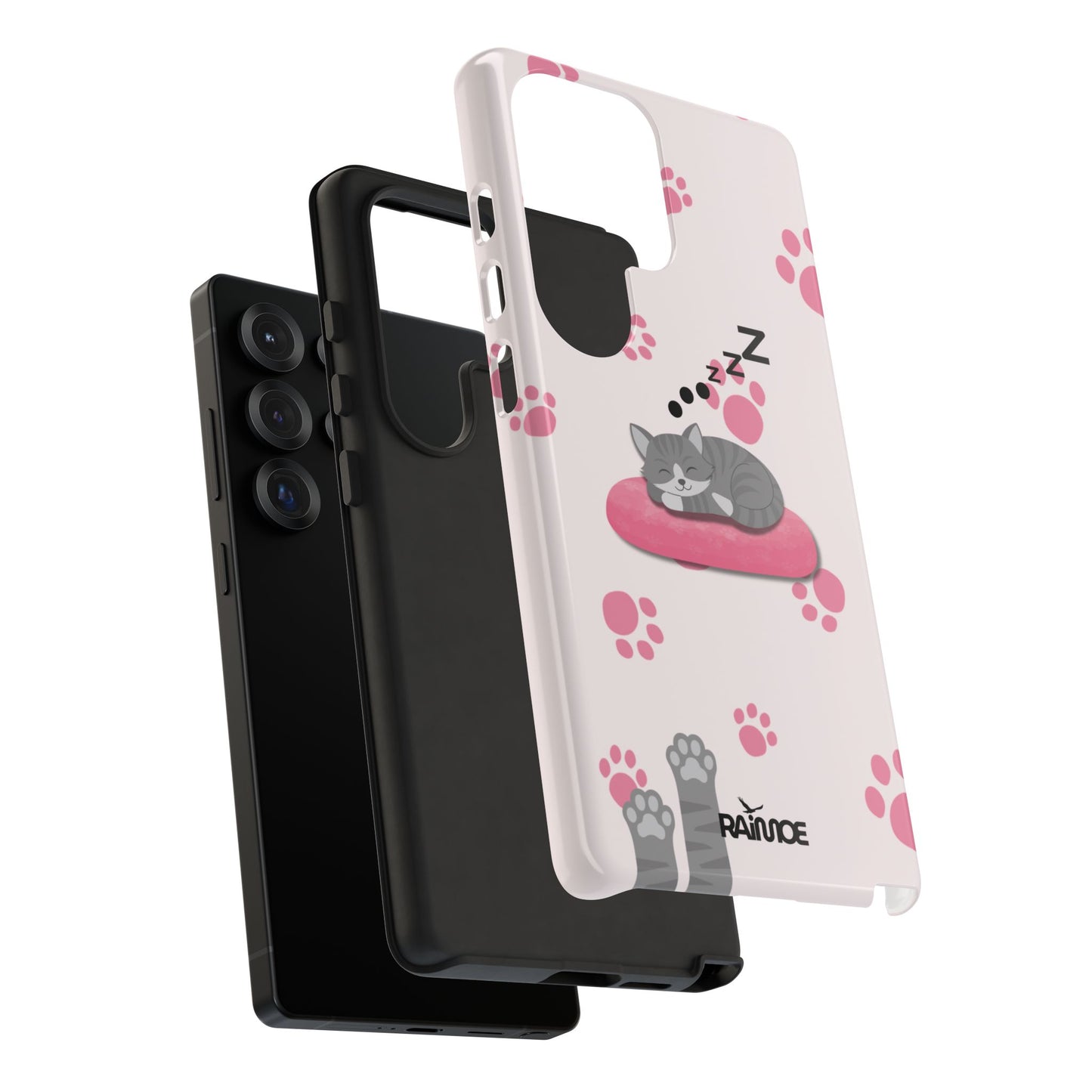 Kitty Cutie - Funda resistente para Samsung Galaxy (brillante)