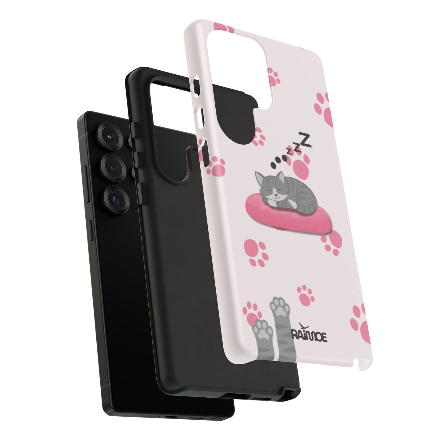 Kitty Cutie - Funda resistente mate para Samsung Galaxy