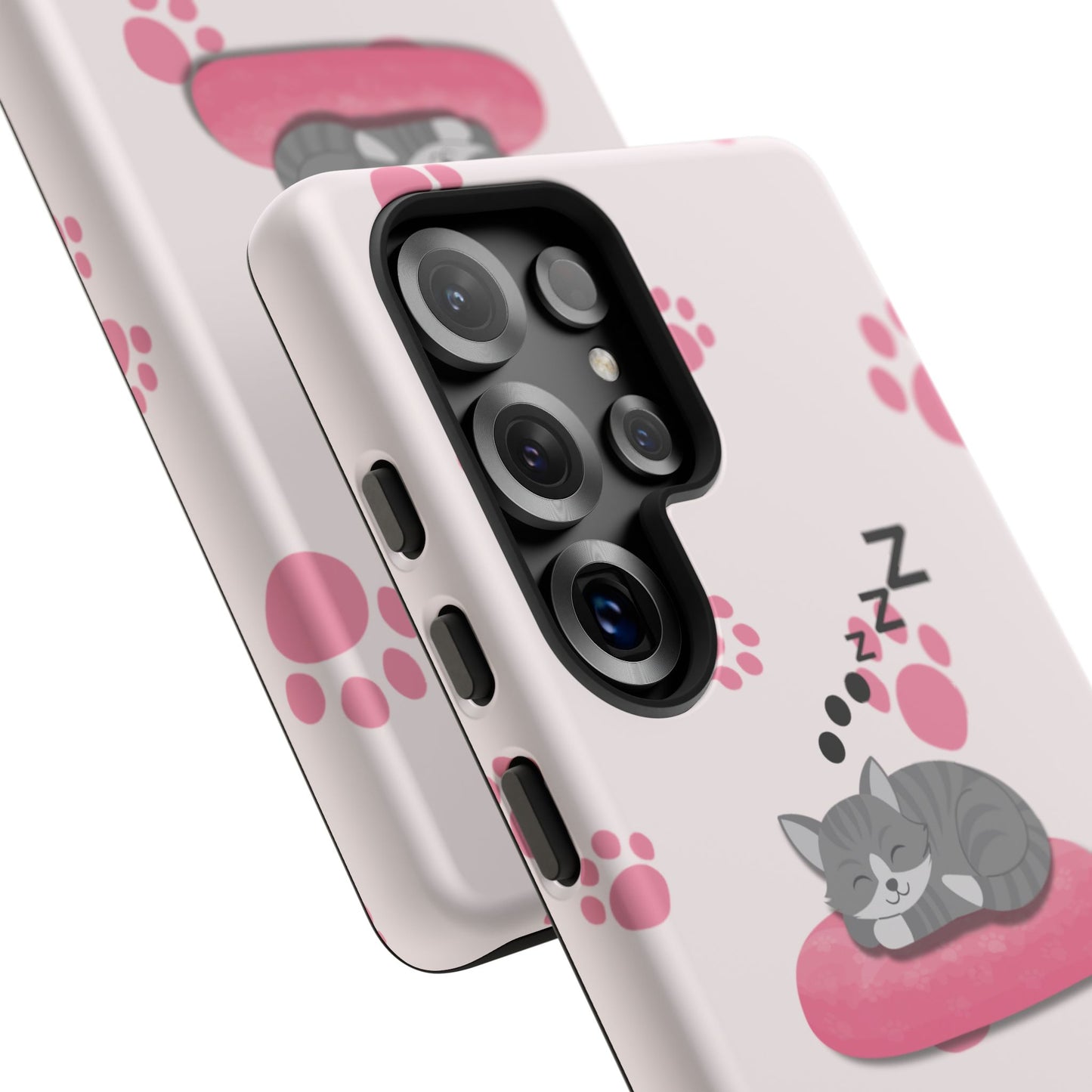 Kitty Cutie - Funda resistente mate para Samsung Galaxy