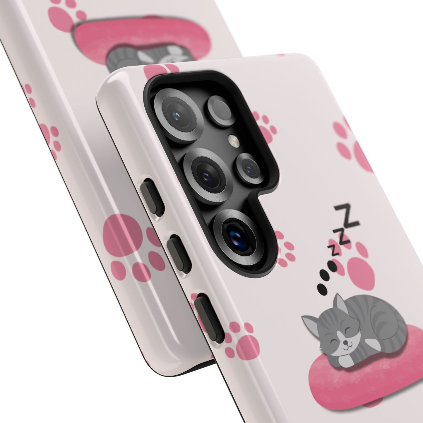 Kitty Cutie - Funda resistente para Samsung Galaxy (brillante)