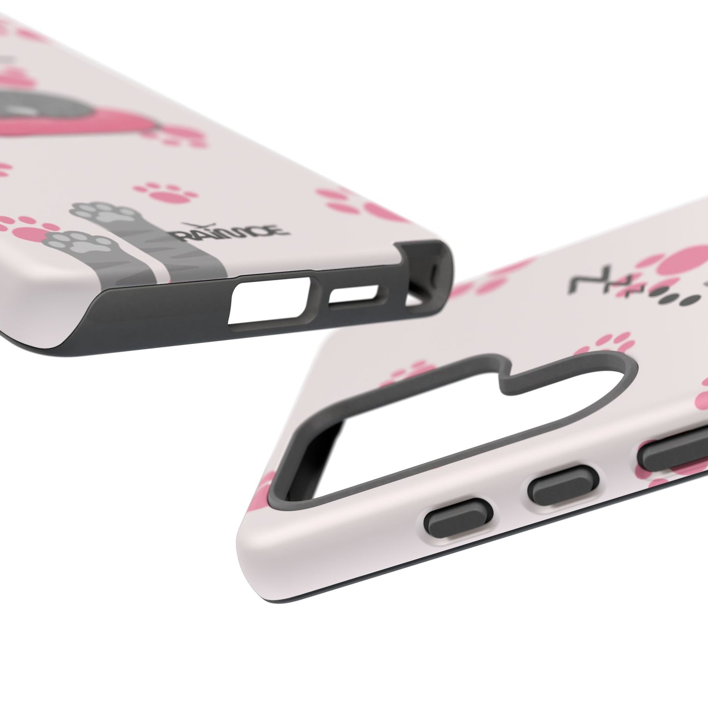 Kitty Cutie - Funda resistente mate para Samsung Galaxy