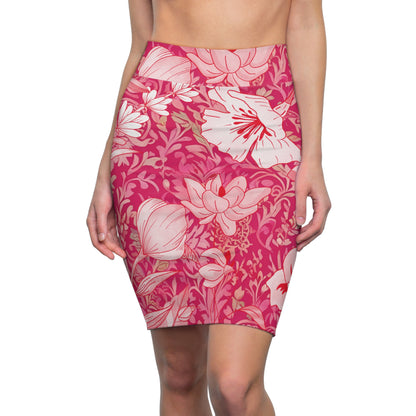 Pink Goddess Women's Pencil Skirt