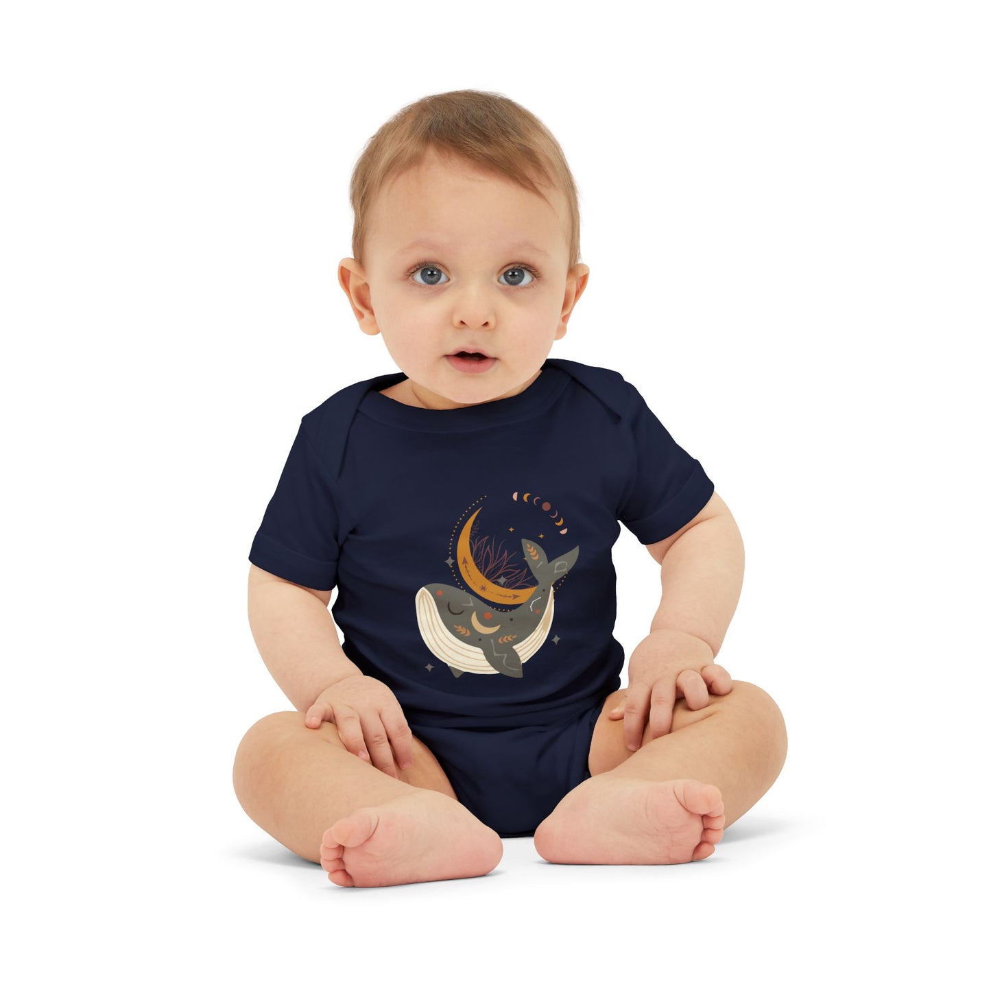 Body de manga corta Lullaby Whale