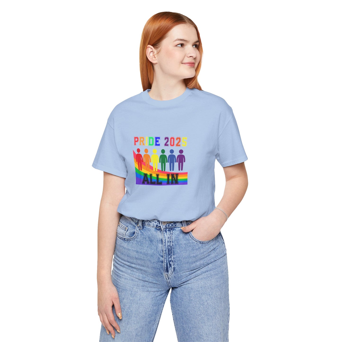 Pride 2025 All in Unisex Tee